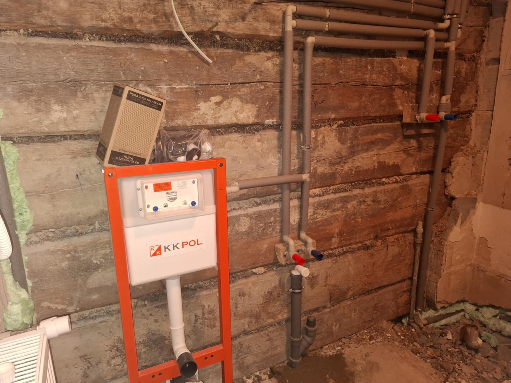 Instalacje toalety